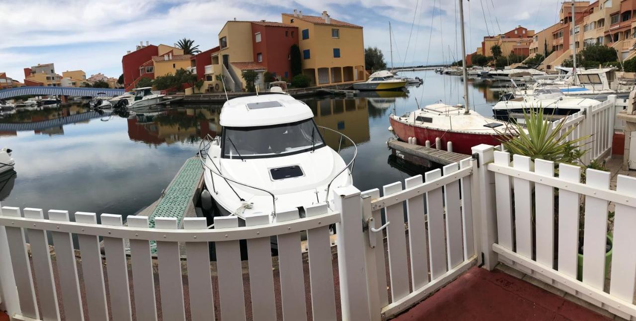 Marina Les Pieds Dans L Eau Leilighet Le Barcarès Eksteriør bilde