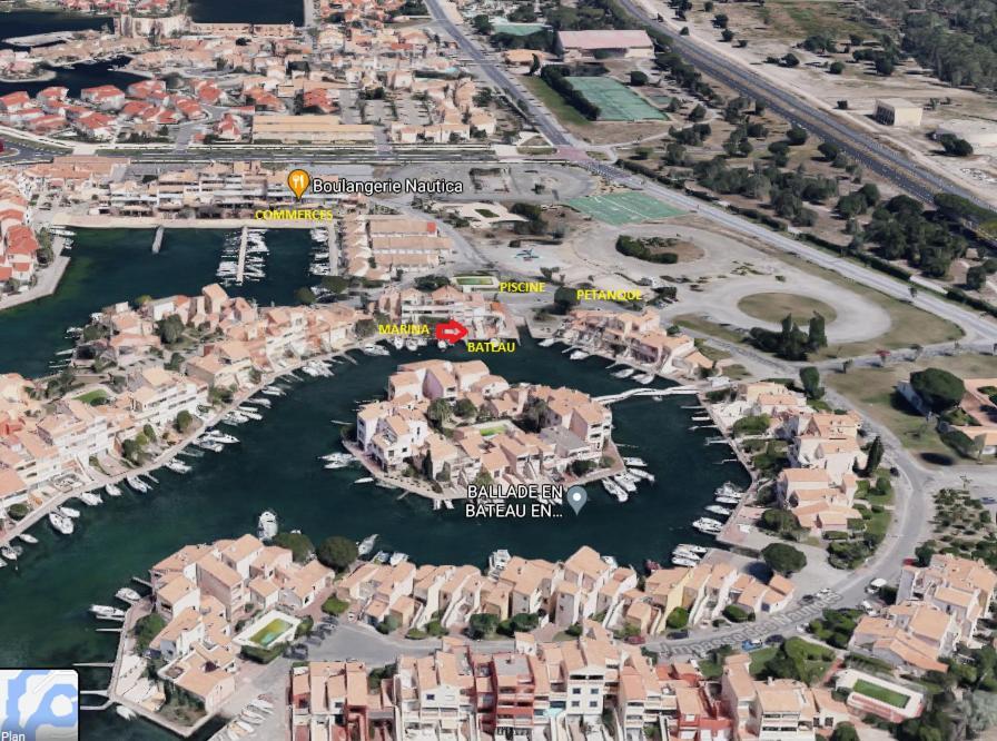 Marina Les Pieds Dans L Eau Leilighet Le Barcarès Eksteriør bilde