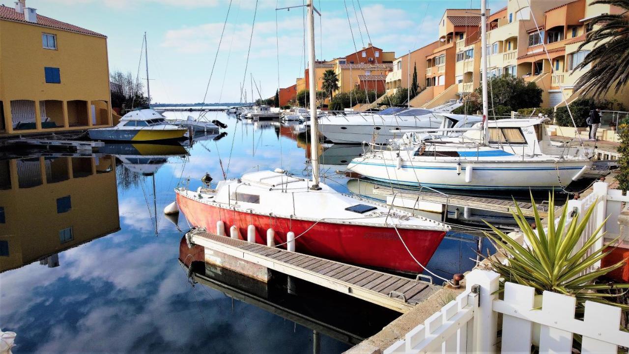 Marina Les Pieds Dans L Eau Leilighet Le Barcarès Eksteriør bilde